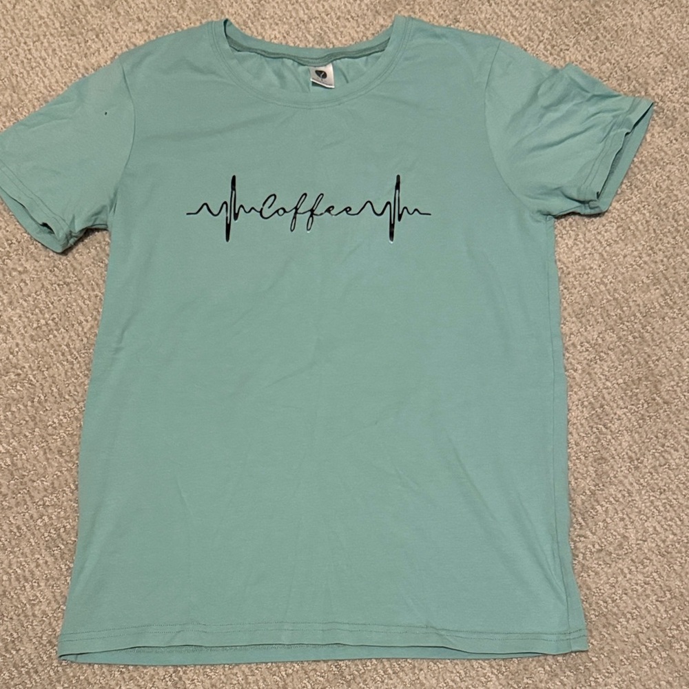 Teal Graphic Tee